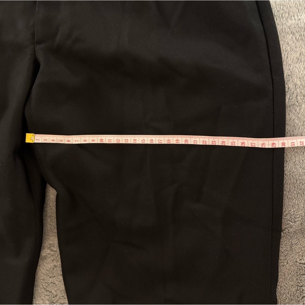 Banana Republic 100% Italian Wool Classic Black Straight Leg Dress Pants-Size 12 - Picture 13 of 14